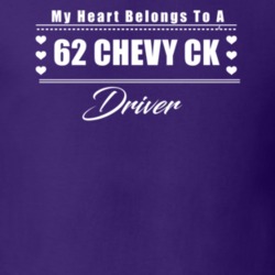 My Heart Belongs To A 1962 Chevy Ck Driver Dark Color T Shirt