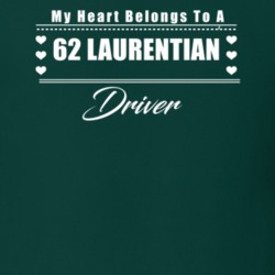 My Heart Belongs To A 1962 Laurentian Driver Dark Color T Shirt