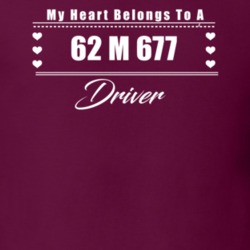 My Heart Belongs To A 1962 M 677 Driver Dark Color T Shirt