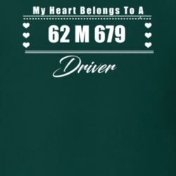My Heart Belongs To A 1962 M 679 Driver Dark Color T Shirt