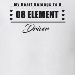 My Heart Belongs To A 2008 Element Driver Light Color T Shirt