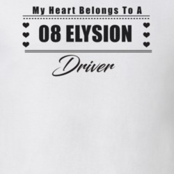 My Heart Belongs To A 2008 Elysion Driver Light Color T Shirt