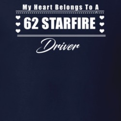 My Heart Belongs To A 1962 Starfire Driver Dark Color T Shirt