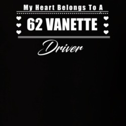 My Heart Belongs To A 1962 Vanette Driver Dark Color T Shirt