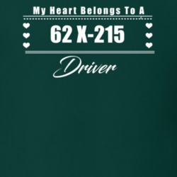 My Heart Belongs To A 1962 X-215 Driver Dark Color T Shirt