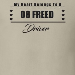 My Heart Belongs To A 2008 Freed Driver Light Color T Shirt