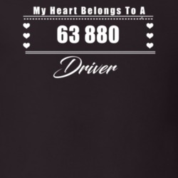 My Heart Belongs To A 1963 880 Driver Dark Color T Shirt