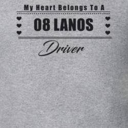 My Heart Belongs To A 2008 Lanos Driver Light Color T Shirt