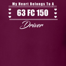 My Heart Belongs To A 1963 Fc 150 Driver Dark Color T Shirt
