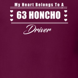 My Heart Belongs To A 1963 Honcho Driver Dark Color T Shirt