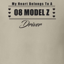My Heart Belongs To A 1908 Model Z Driver Light Color T Shirt