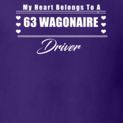 My Heart Belongs To A 1963 Wagonaire Driver Dark Color T Shirt