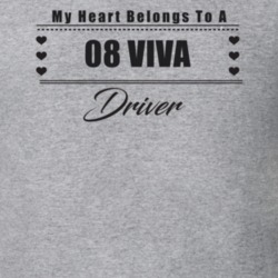 My Heart Belongs To A 2008 Viva Driver Light Color T Shirt