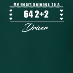 My Heart Belongs To A 1964 2+2 Driver Dark Color T Shirt