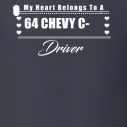 My Heart Belongs To A 1964 Chevy C-10 Driver Dark Color T Shirt