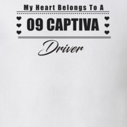 My Heart Belongs To A 2009 Captiva Driver Light Color T Shirt