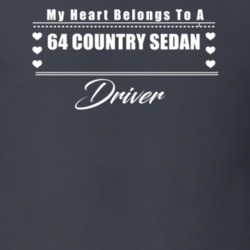 My Heart Belongs To A 1964 Country Sedan Driver Dark Color T Shirt