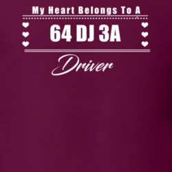 My Heart Belongs To A 1964 Dj 3A Driver Dark Color T Shirt