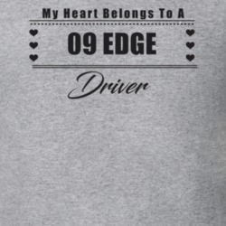 My Heart Belongs To A 2009 Edge Driver Light Color T Shirt