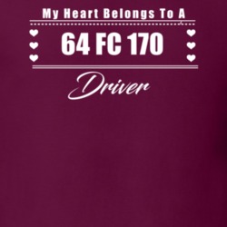My Heart Belongs To A 1964 Fc 170 Driver Dark Color T Shirt