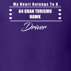 My Heart Belongs To A 1964 Gran Turismo Hawk Driver Dark Color T Shirt