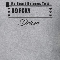 My Heart Belongs To A 2009 Fcx Clarity Driver Light Color T Shirt