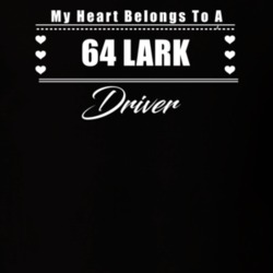 My Heart Belongs To A 1964 Lark Driver Dark Color T Shirt
