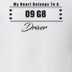 My Heart Belongs To A 2009 G8 Driver Light Color T Shirt