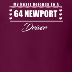 My Heart Belongs To A 1964 Newport Driver Dark Color T Shirt
