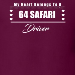 My Heart Belongs To A 1964 Safari Driver Dark Color T Shirt