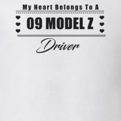 My Heart Belongs To A 1909 Model Z Driver Light Color T Shirt