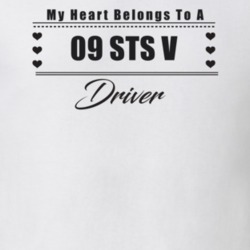 My Heart Belongs To A 2009 Sts V Driver Light Color T Shirt