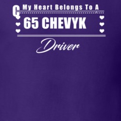 My Heart Belongs To A 1965 Chevy Ck Driver Dark Color T Shirt