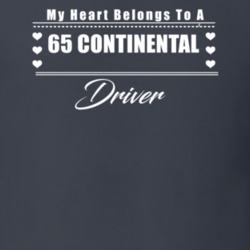 My Heart Belongs To A 1965 Continental Driver Dark Color T Shirt