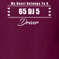 My Heart Belongs To A 1965 Dj 5 Driver Dark Color T Shirt