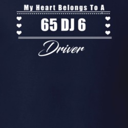 My Heart Belongs To A 1965 Dj 6 Driver Dark Color T Shirt