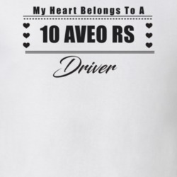 My Heart Belongs To A 2010 Aveo Rs Driver Light Color T Shirt