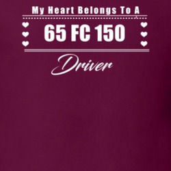 My Heart Belongs To A 1965 Fc 150 Driver Dark Color T Shirt
