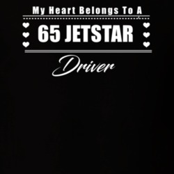 My Heart Belongs To A 1965 Jetstar Driver Dark Color T Shirt