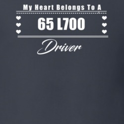 My Heart Belongs To A 1965 L700 Driver Dark Color T Shirt