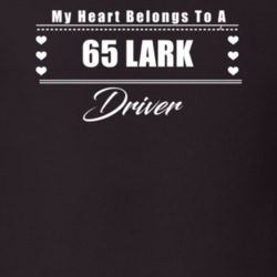 My Heart Belongs To A 1965 Lark Driver Dark Color T Shirt