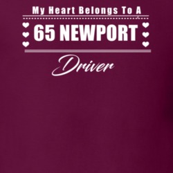 My Heart Belongs To A 1965 Newport Driver Dark Color T Shirt
