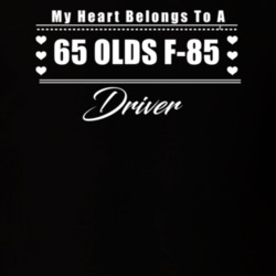 My Heart Belongs To A 1965 Olds F-85 Driver Dark Color T Shirt