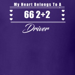 My Heart Belongs To A 1966 2+2 Driver Dark Color T Shirt