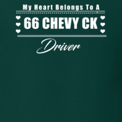 My Heart Belongs To A 1966 Chevy Ck Driver Dark Color T Shirt