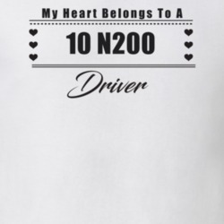 My Heart Belongs To A 2010 N200 Driver Light Color T Shirt
