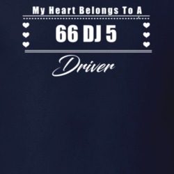 My Heart Belongs To A 1966 Dj 5 Driver Dark Color T Shirt