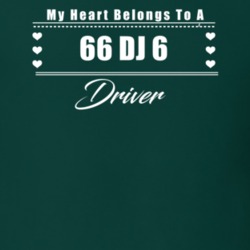 My Heart Belongs To A 1966 Dj 6 Driver Dark Color T Shirt