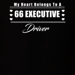 My Heart Belongs To A 1966 Executive Driver Dark Color T Shirt