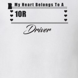 My Heart Belongs To A 2010 Trailblazer Driver Light Color T Shirt